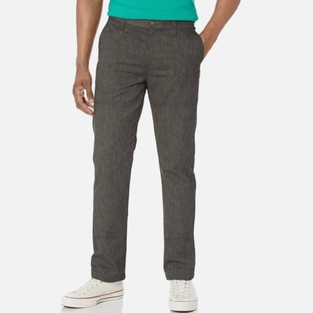 NWT Volcom Mens Vmonty Pants In Charcoal Heather